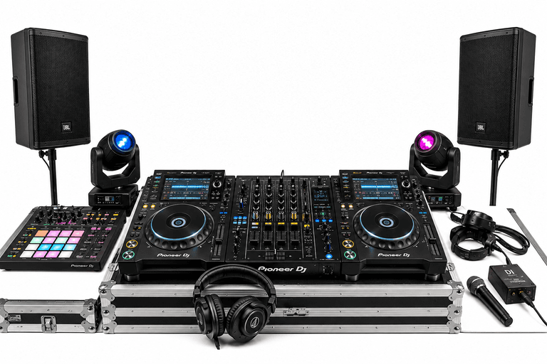 DJ Console + Equipment